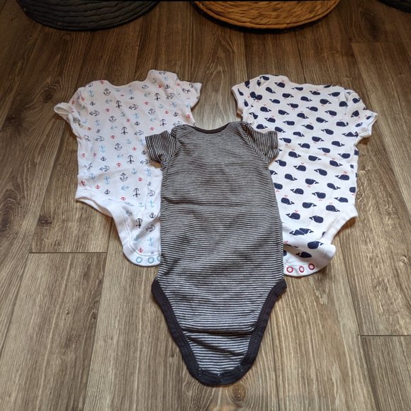 Baby Boy (9-12M) - BODYSUIT BUNDLE: 3 pcs. - Picture 2 of 3